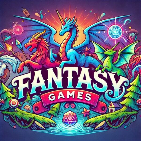 Fantasy Games Logo - Unleash Your Imagination with Fantasy Games