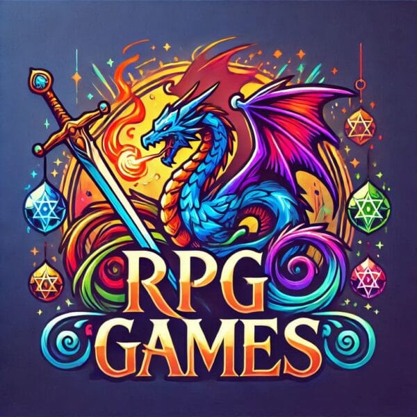 RPG Games Logo - Dive into Immersive Role-Playing Games