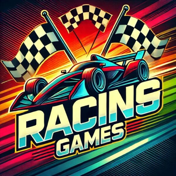 Racing Games Logo - Speed into Thrilling Racing Games