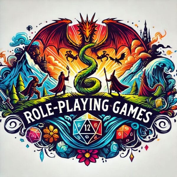 Role-Playing Games Logo - Embark on Epic RPG Adventures