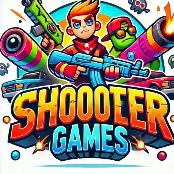 Shooter Games Logo - Master the Art of Shooting Games